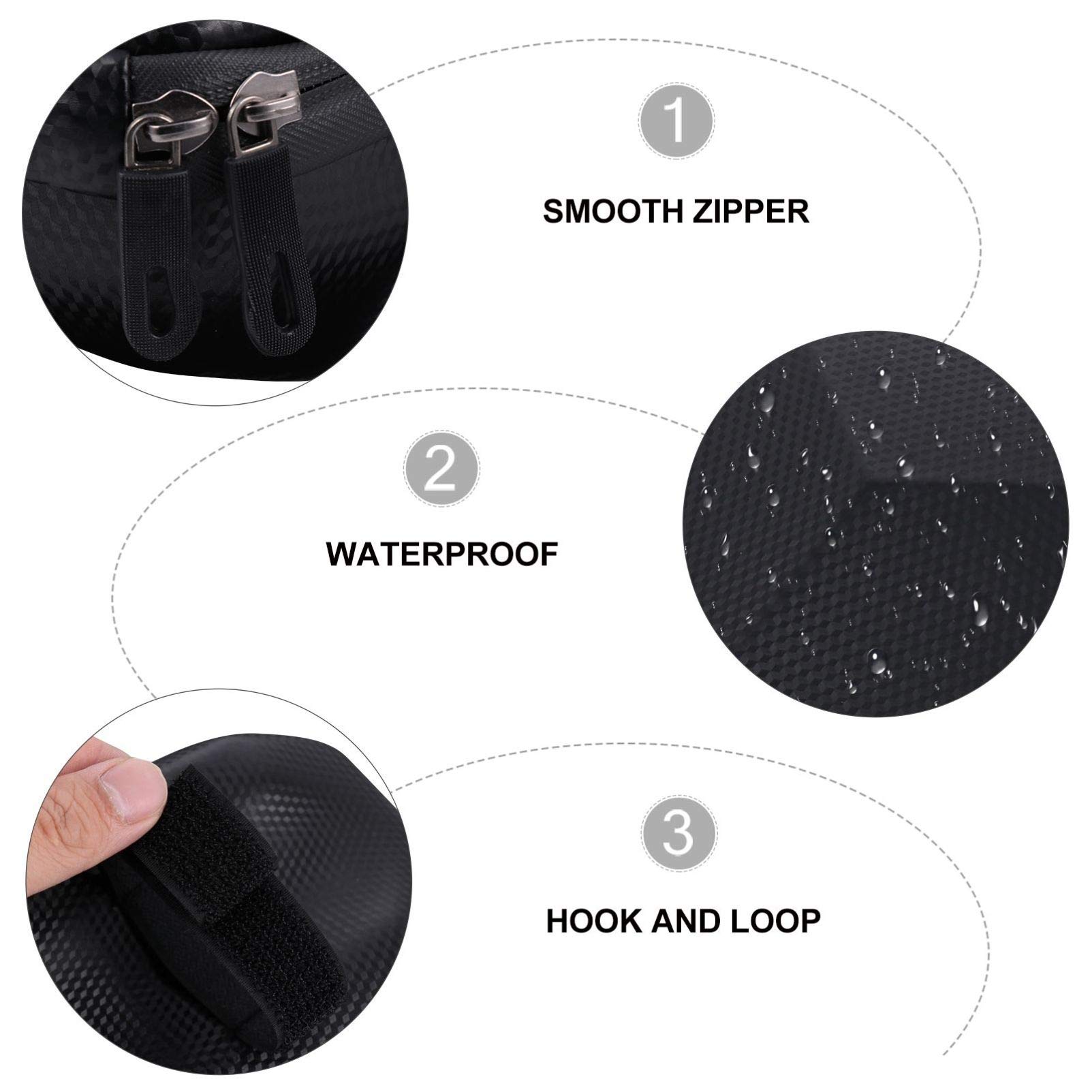 VICASKY Bike Handlebar Bag - Waterproof Front Storage Pouch for Electric Bikes, Scooters & Cycling | Perfect for Commuting, Outdoor Adventures & Daily Essentials