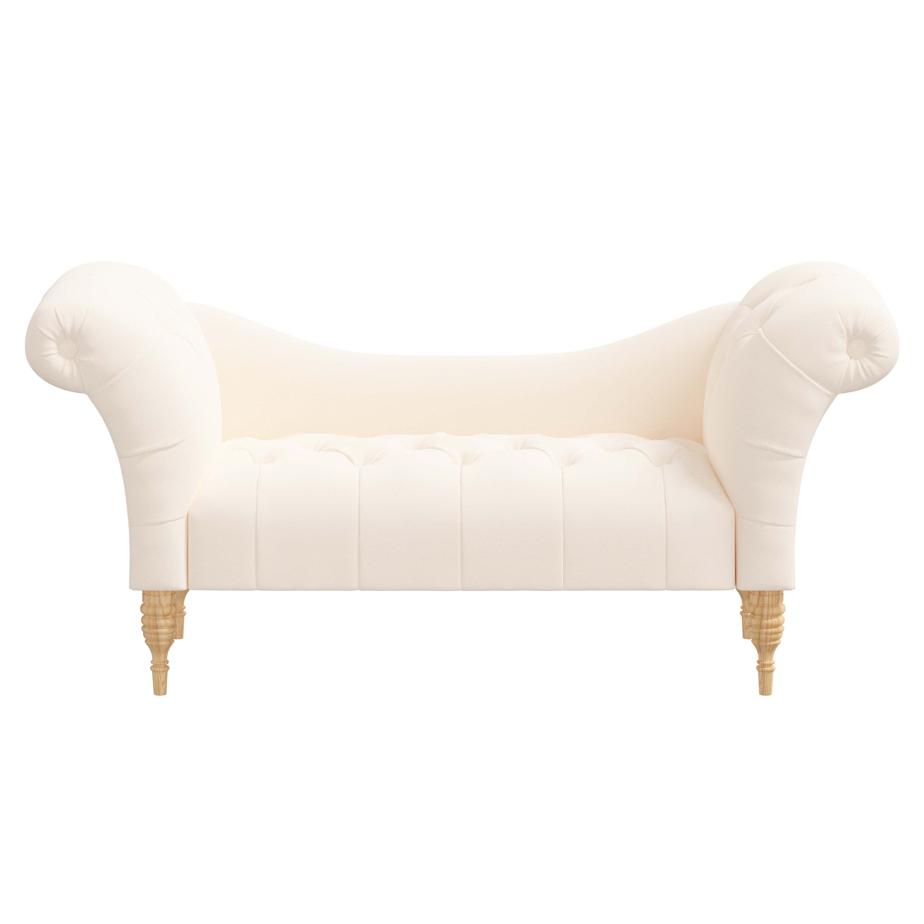 Orwell Settee - Modern Upholstered Sofa for Living Room, Lounge & Office - Comfortable 3-Seater Couch with Sturdy Wooden Frame - Perfect for Small Spaces & Home Decor