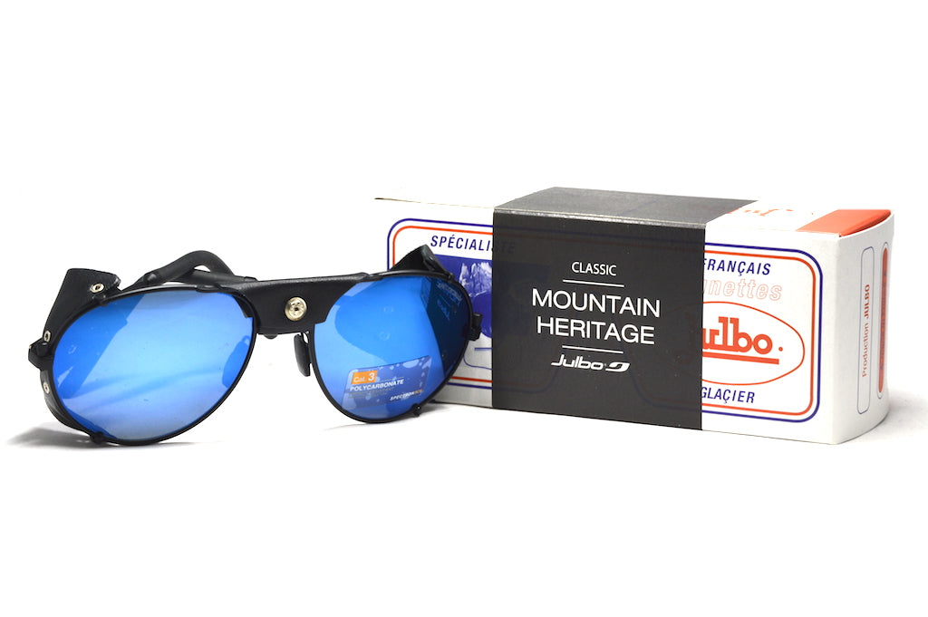Julbo Cham Matt Black Polarized Sunglasses for Men & Women - UV Protection, Lightweight & Durable - Perfect for Running, Hiking & Outdoor Adventures