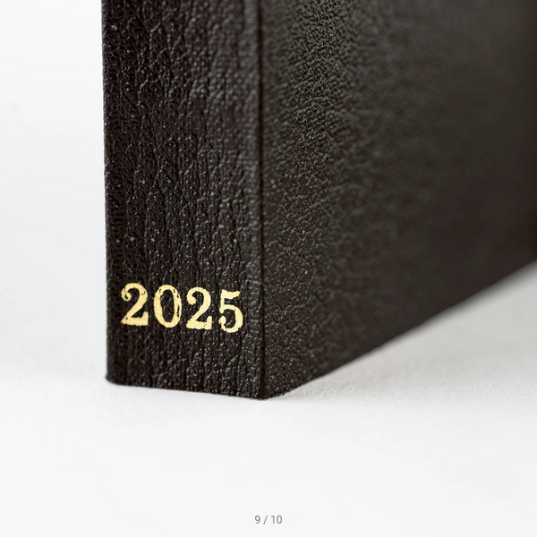 Hobonichi Techo 2025 English Planner - A6 Daily Planner with January Start (Monday) | Perfect for Journaling, Bullet Journal & Productivity Planning