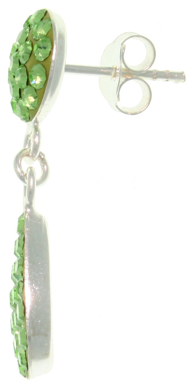 925 Sterling Silver Teardrop Dangle Earrings for Women - Elegant Drop Earrings for Party, Wedding & Everyday Wear