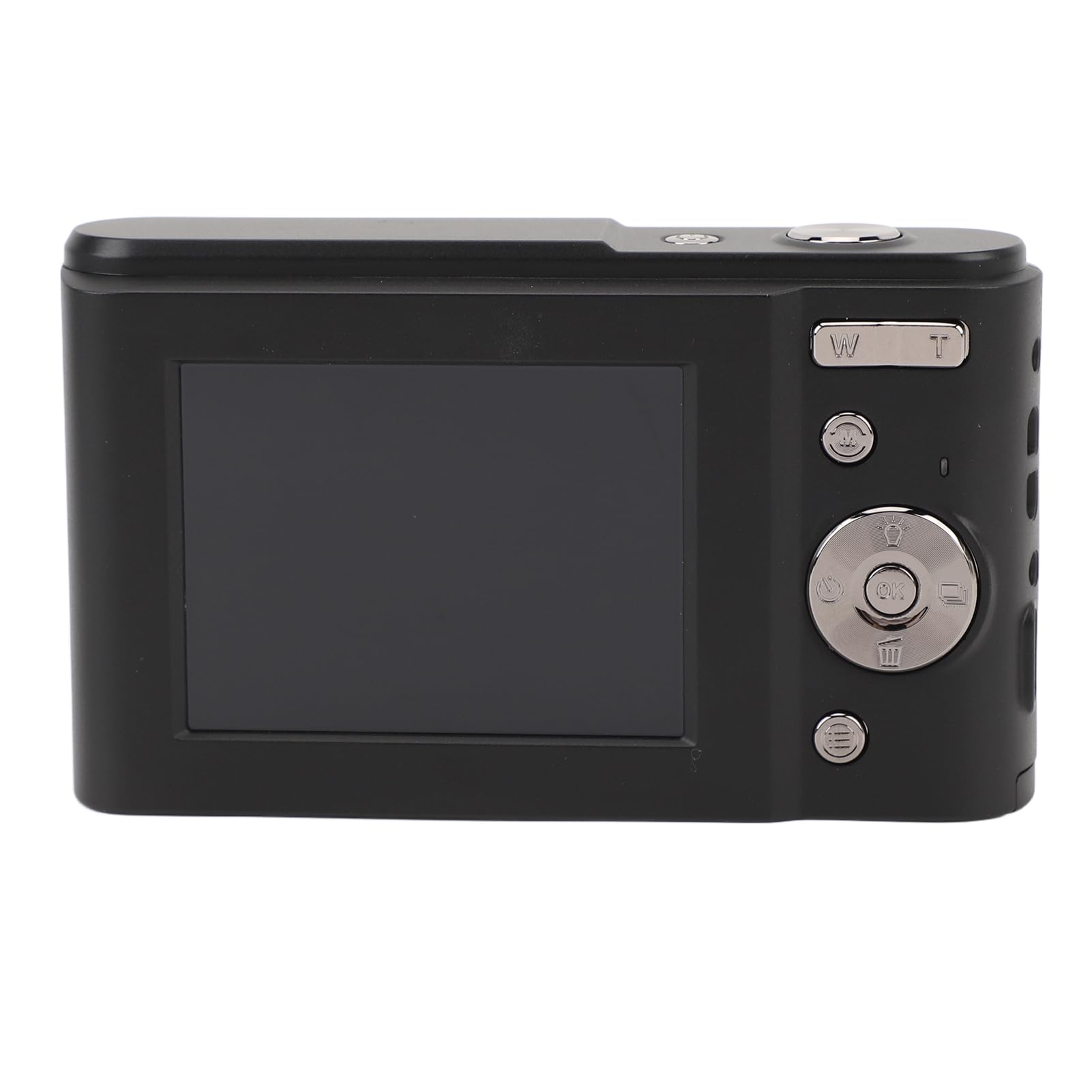 48MP Digital Camera with 1080P HD Video & 16x Zoom - Compact Point and Shoot Camera for Beginners & Adults (Black) - Perfect for Travel, Vlogging, and Everyday Photography