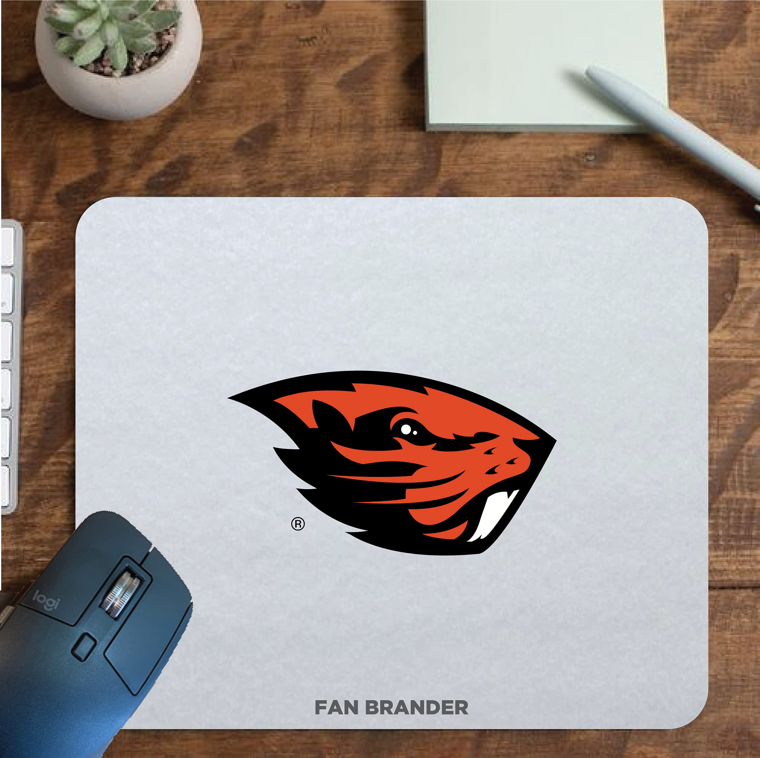 NCAA Custom Mouse Pad - Non-Slip Gaming Mousepad for PC, Laptop, Home & Office Use - Perfect for Sports Fans, Gamers and Workstations (Team Logo Design)