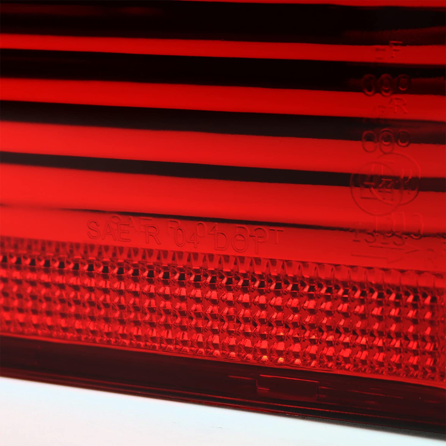 SPEC-D TUNING Red Smoke Lens Tail Lights for 2000-2006 BMW E53 X5 - Left & Right Pair Assembly - Upgrade Your Ride with Stylish LED Tail Lights for Enhanced Visibility & Night Driving Safety