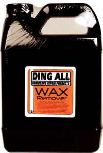 Ding All 1 Quart Wax Remover - Fast Acting Carpet & Floor Wax Stripper - Perfect for Home Cleaning, Auto Detailing, and Hard Surface Maintenance