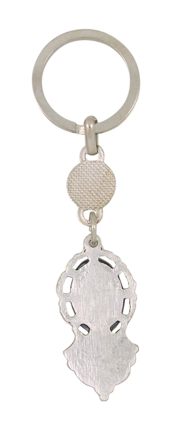 Archangel Michael & Saint Christopher Religious Charms Keychain - 4 Inch Stainless Steel Pendant for Protection, Travel & Gifts