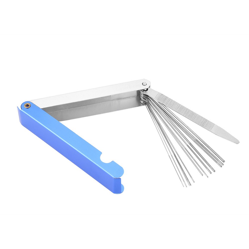 TOPINCN Torch Tip Cleaner Set - Jet Cleaner Kit for Gas Welding & Cutting Nozzle Tips with Storage Box - Motorcycle Carburetor & Torch Nozzle Tip Cleaner - Perfect for Welding Repair, Metal Fabrication & Automotive Maintenance
