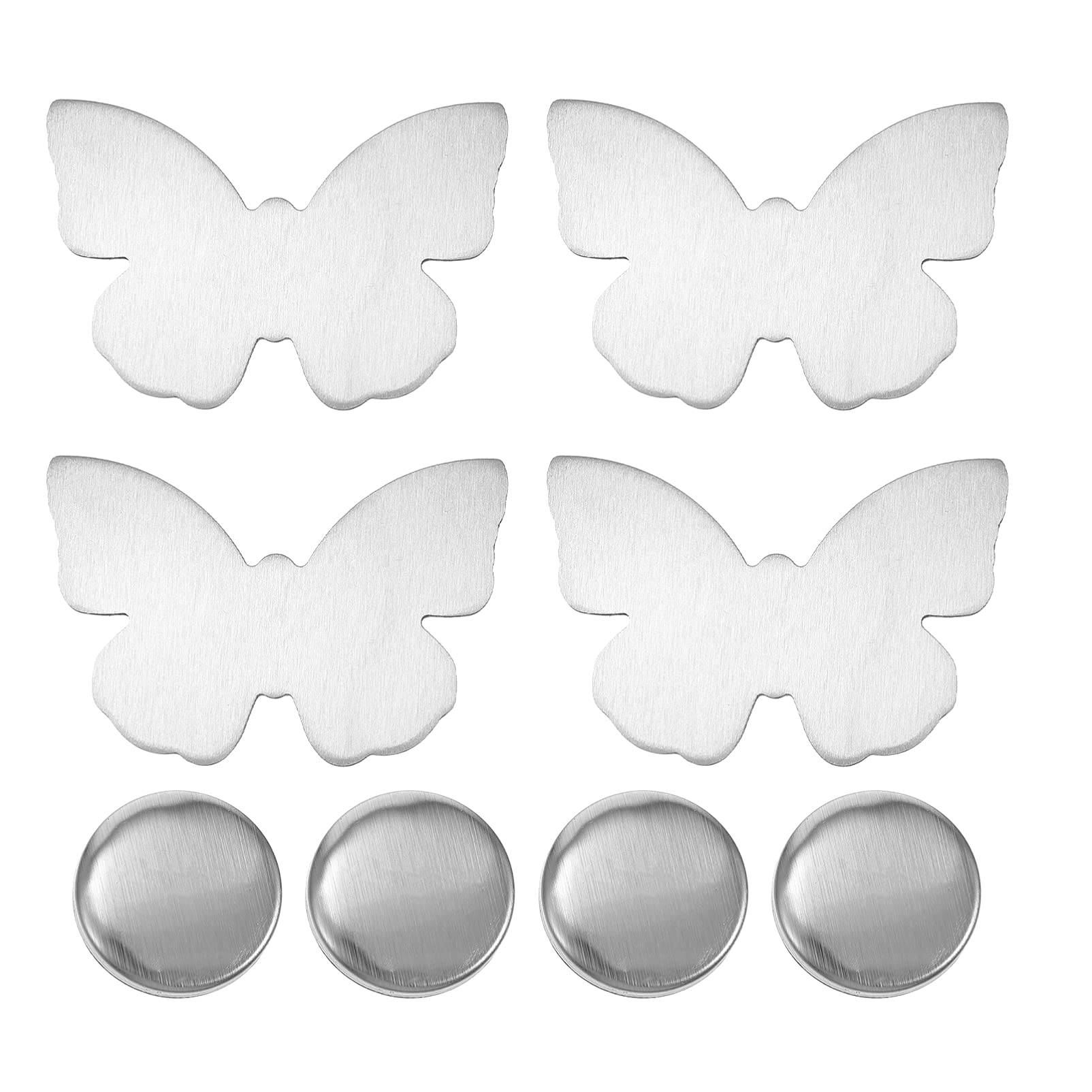 4 Pack Stainless Steel Magnetic Tablecloth Weights - Heavy Duty Tablecloth Clips for Outdoor Picnics, Parties & Windy Days - Secure Table Cover for Patio, Camping & BBQs