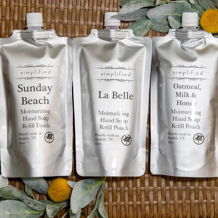 17oz Liquid Hand Soap Refill for Bathroom & Kitchen - Antibacterial, Moisturizing & Eco-Friendly Hand Wash Refill Pack