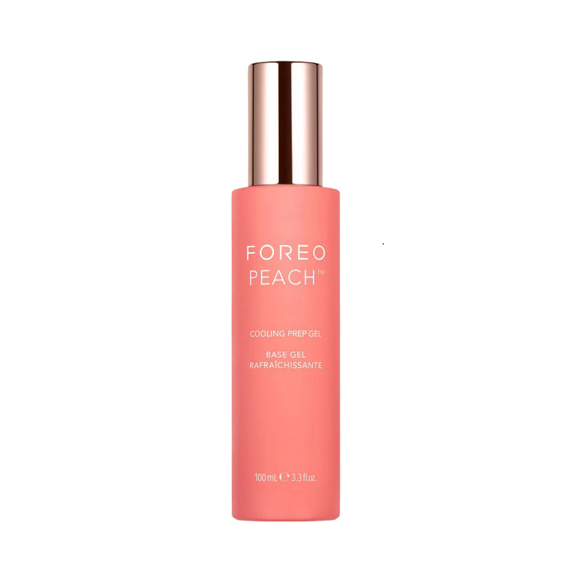 FOREO PEACH Cooling Prep Gel - Hydrating Primer for Makeup & Skincare | Pre-Makeup Base, Post-Treatment Soother & Daily Skin Refresh
