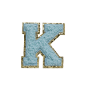 AQUA FUZZY ALPHABETS K - Soft & Colorful Bath Letters for Kids - Perfect for Bathtime Learning & Play
