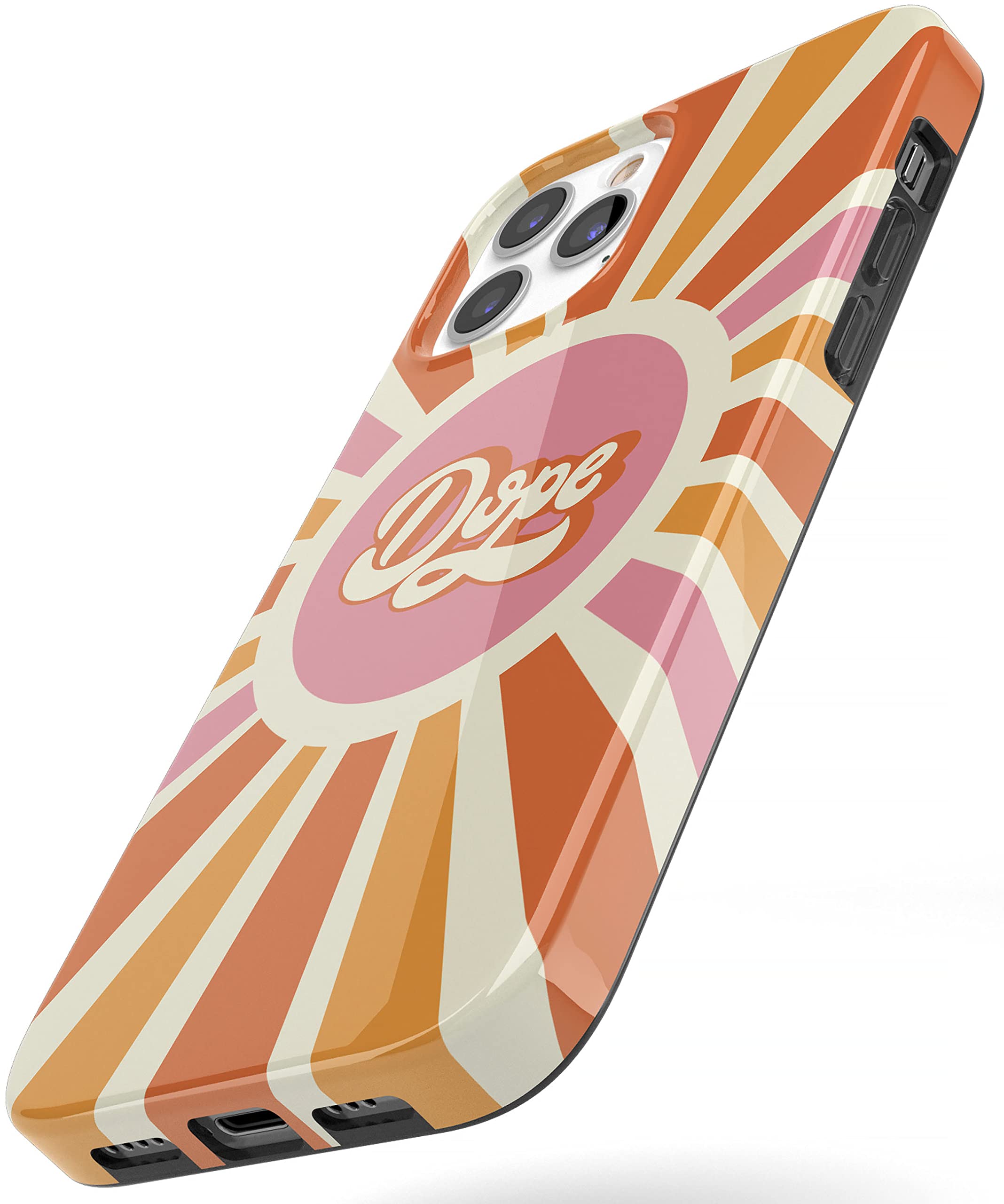 Casely iPhone 11 Pro Case - Retro Colorblock Protective Cover | Shockproof & Slim Design | Compatible with iPhone 11 Pro (5.8
