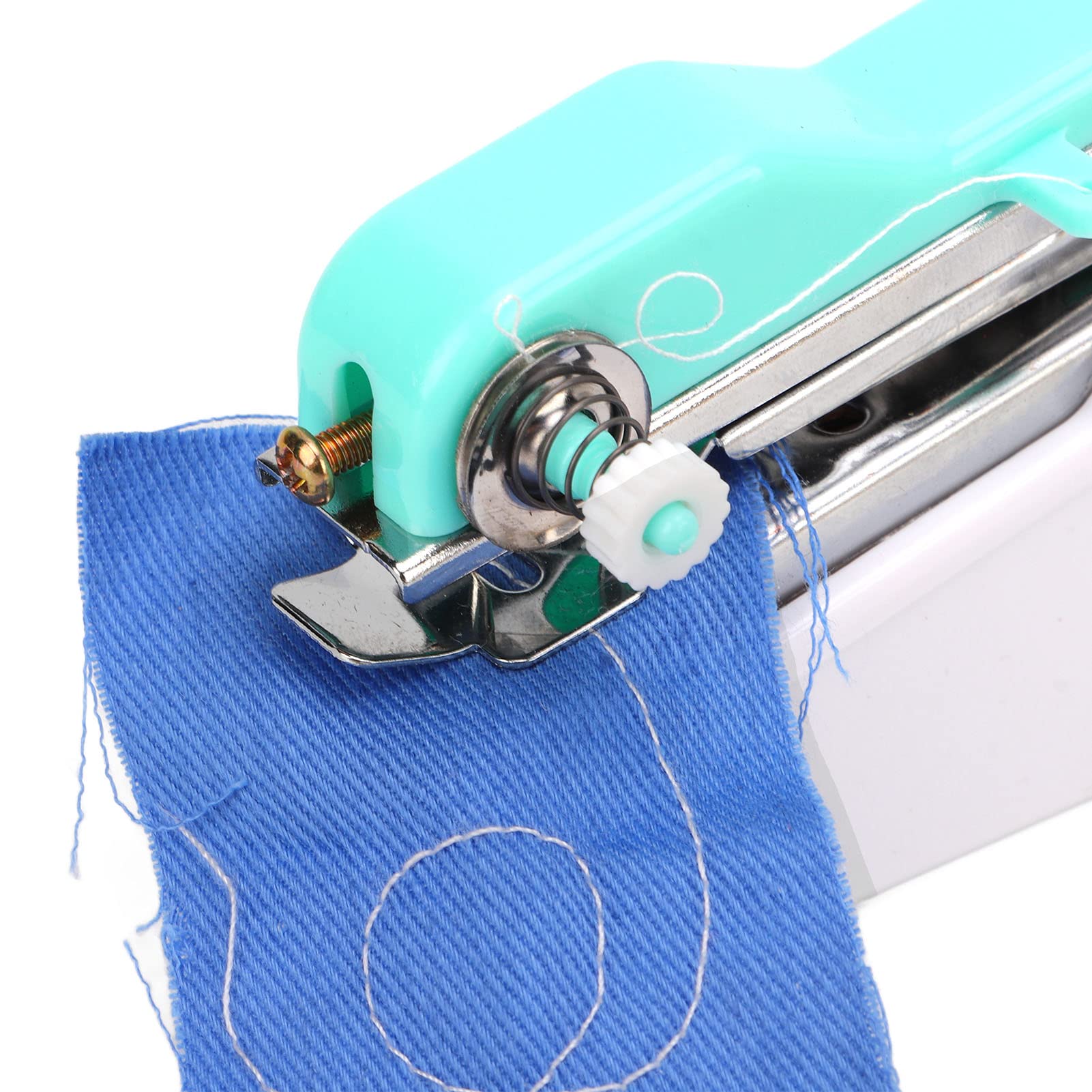 Jeanoko Mini Portable Cordless Handheld Sewing Machine Kit for Beginners - Easy Fabric Repair, DIY Crafts & Travel Sewing | Perfect for Kids, Adults, Home Mending & Emergency Clothing Fixes
