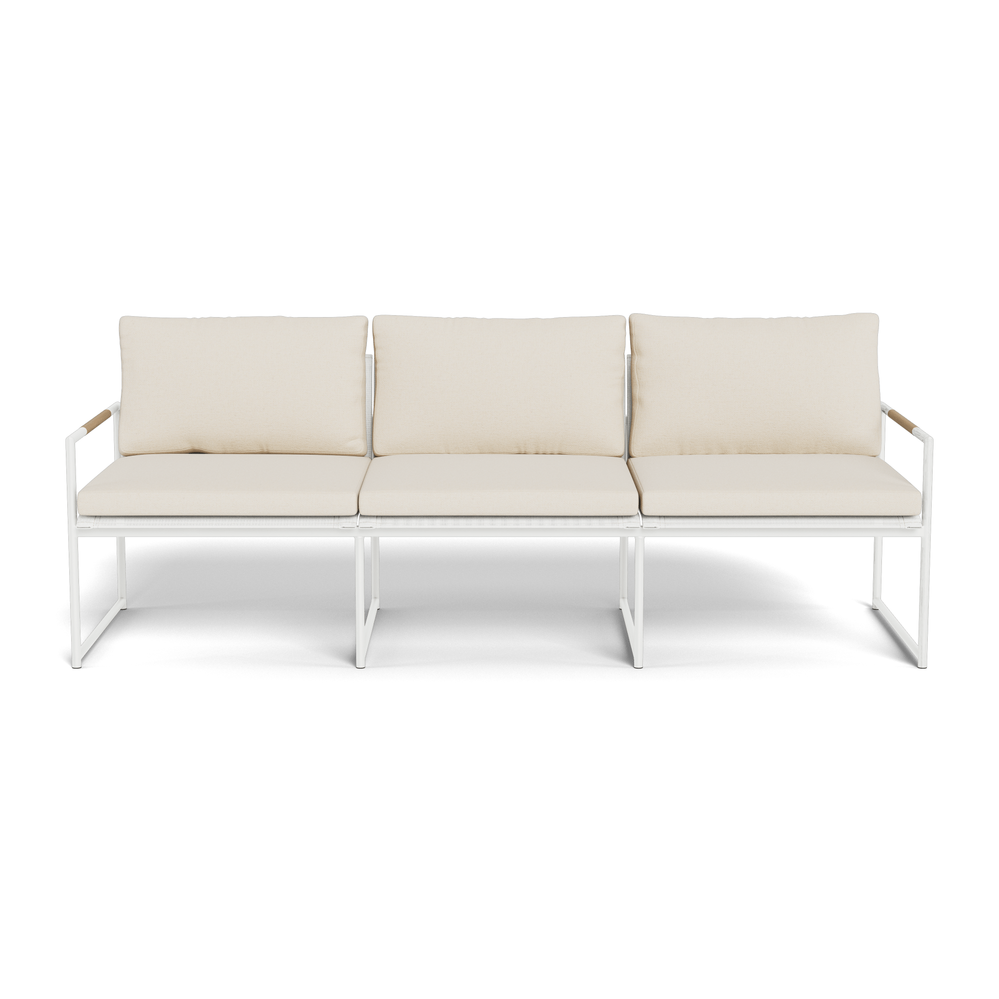 Breeze 3-Seat Sofa - Modern Comfortable Fabric Couch for Living Room, Lounge & Small Spaces - Perfect for Relaxing, Entertaining & Family Gatherings