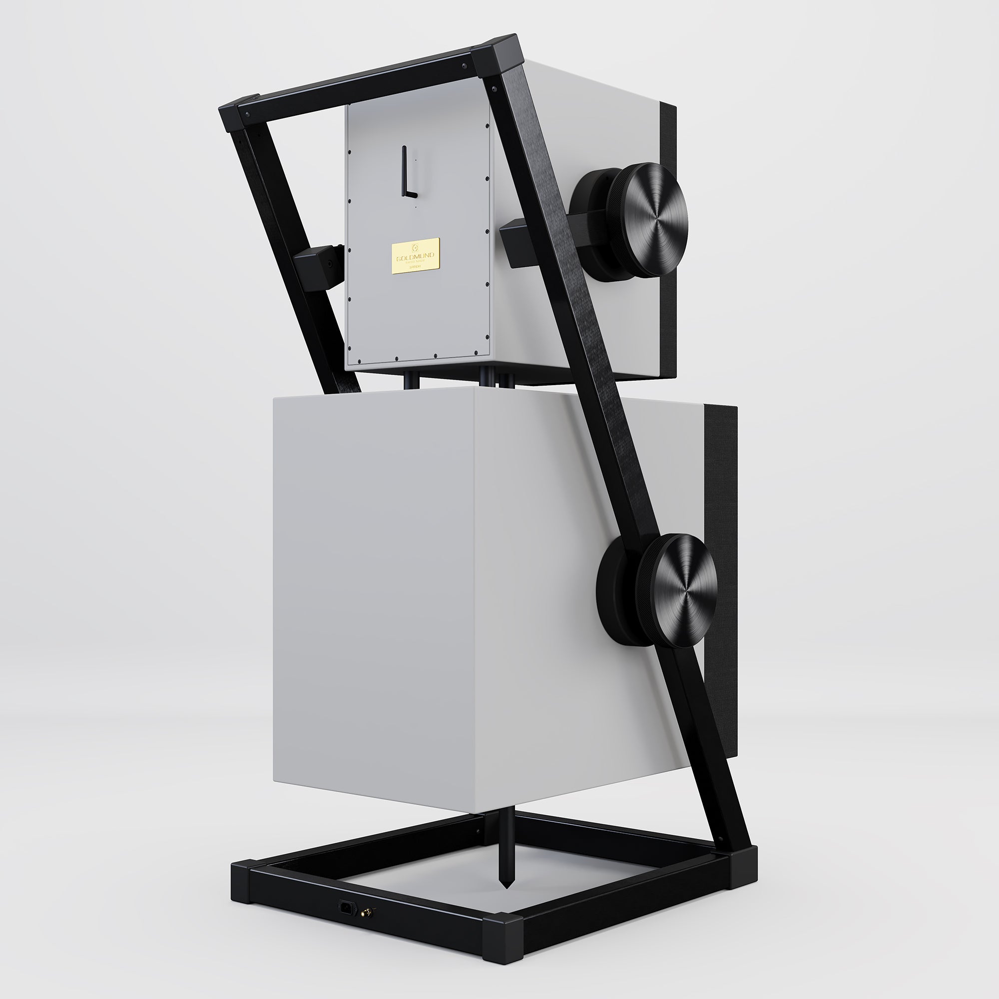 Premium Goldmund SAMADHI Active Wireless Speakers - Hi-Fi Sound System for Home Theater, Music Studio & Audiophile Listening