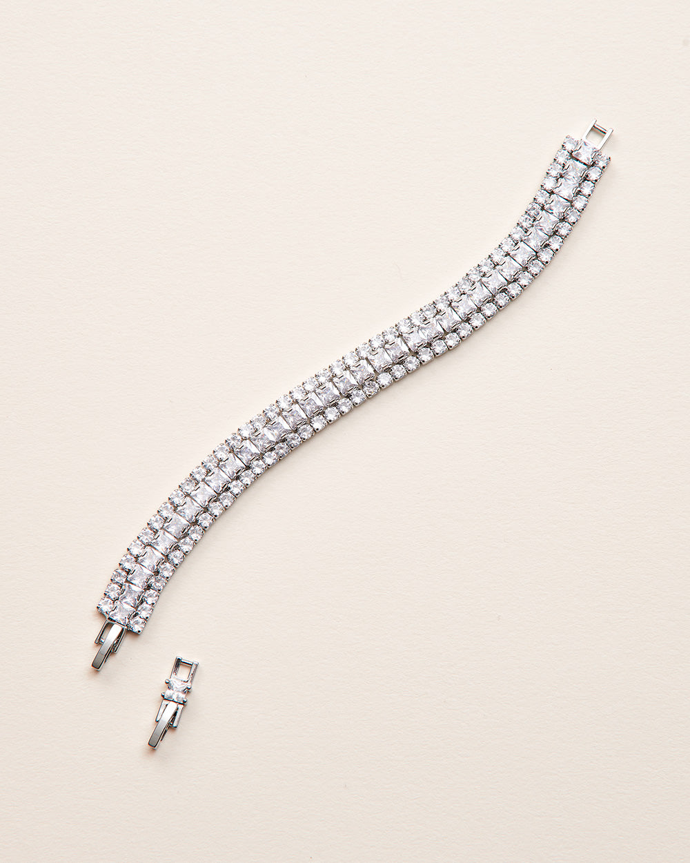 Rayla CZ Bracelet - Elegant Cubic Zirconia Bracelet for Women, Dainty & Sparkling Jewelry Gift for Her, Perfect for Parties, Weddings & Special Occasions
