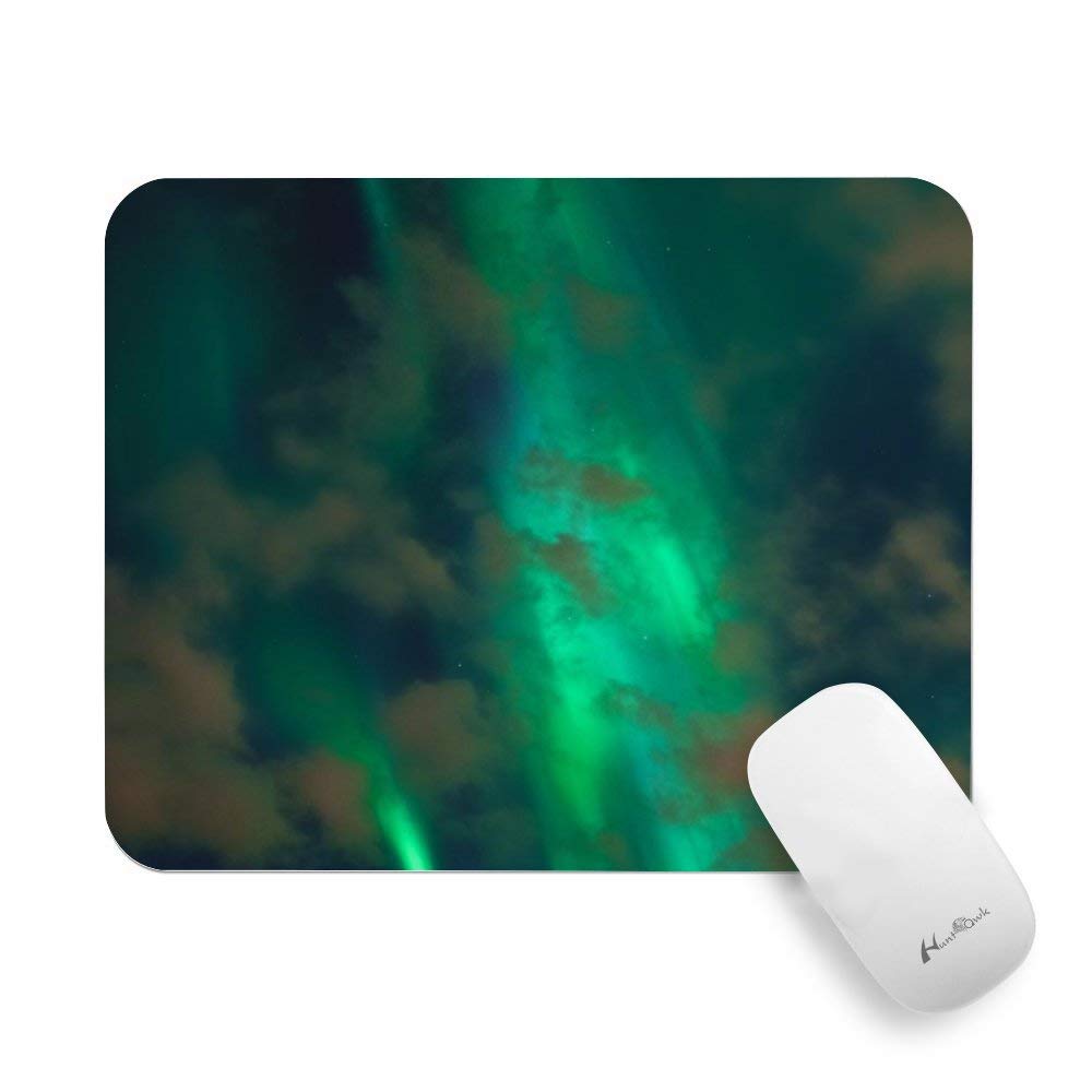 Northern Lights Mouse Pad - Non-Slip Waterproof Mousepad for PC & Laptop (7.9 x 9.8 Inches) - Office & Gaming Desk Accessory with Stunning Aurora Design | Perfect for Work, Gaming & Home Computer Setup