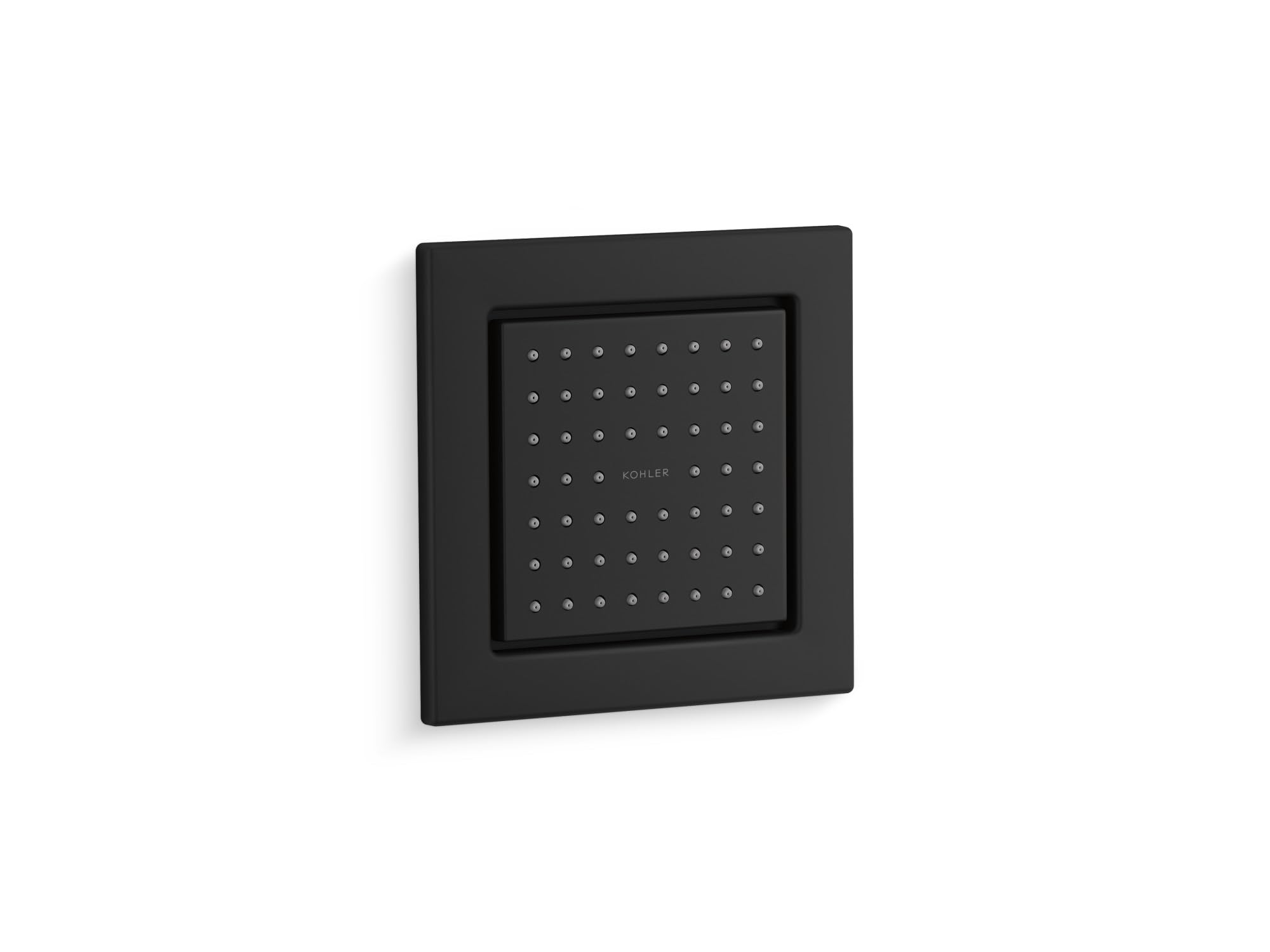 Watertile Square 54-Nozzle Single-Function Body Spray Shower Head - 2.5 GPM High Pressure - Perfect for Modern Bathroom & Spa Experience