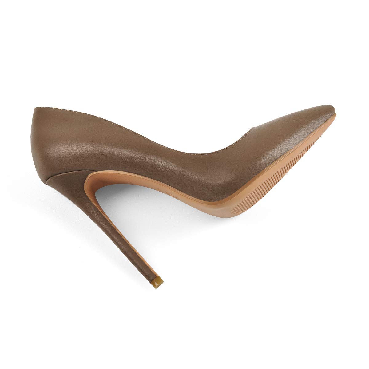 Richealnana Women's Classic Pointed Toe High Heel Pumps - 4.7 Inch Stiletto Heels for Office, Party & Special Occasions