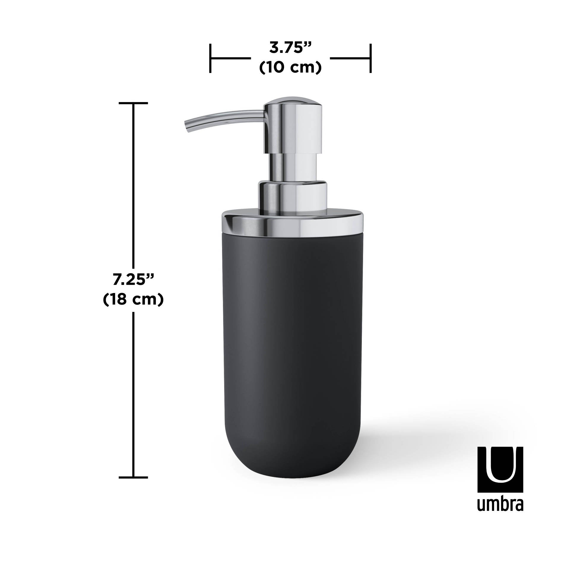 Premium Junip Soap Pump Dispenser - Elegant & Durable for Bathroom, Kitchen & Sink - Hands-Free Liquid Soap Dispenser for Easy & Hygienic Use