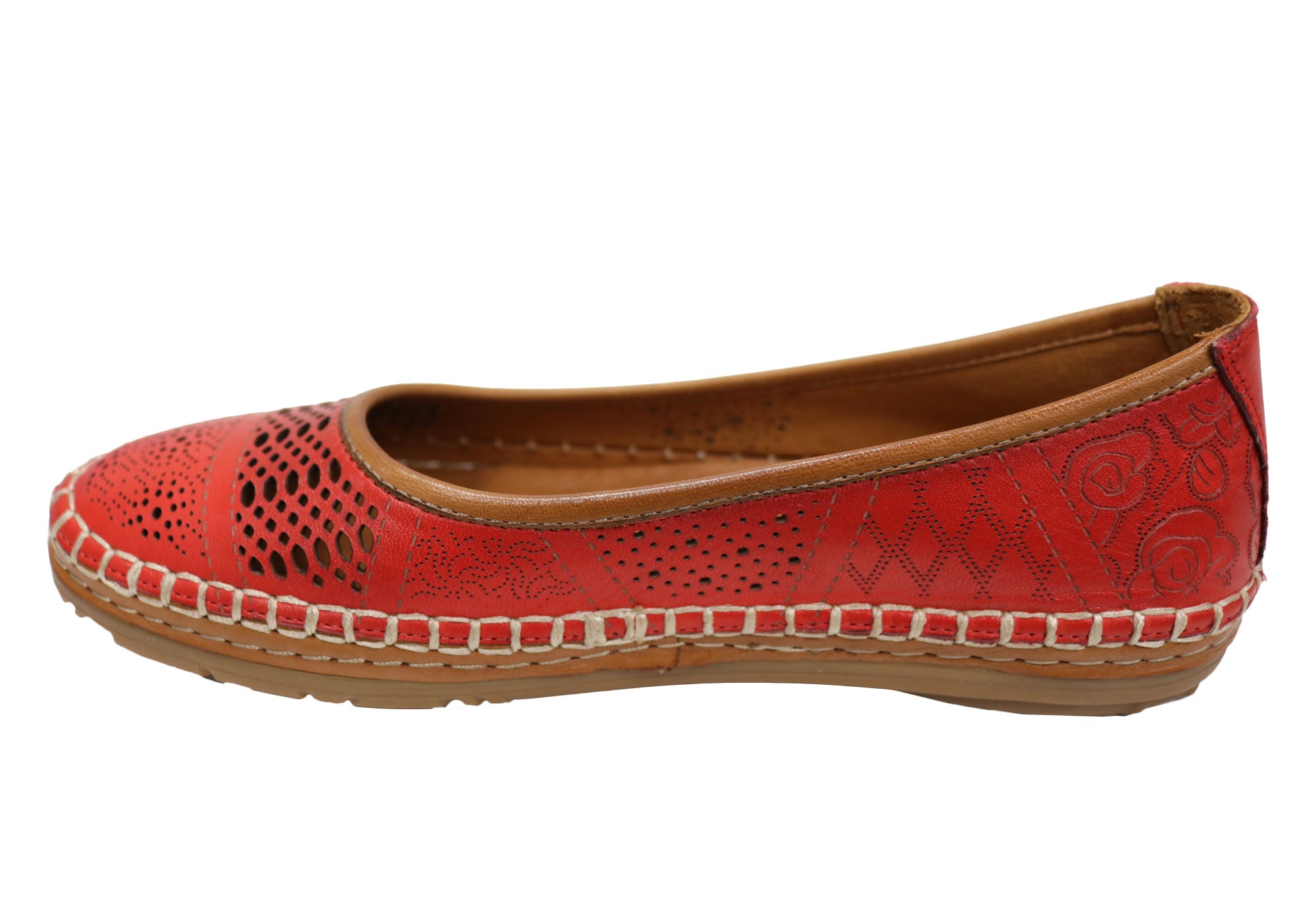 Orizonte Paige Women's Comfortable Soft Leather Shoes - European Style for Walking, Work & Casual Wear