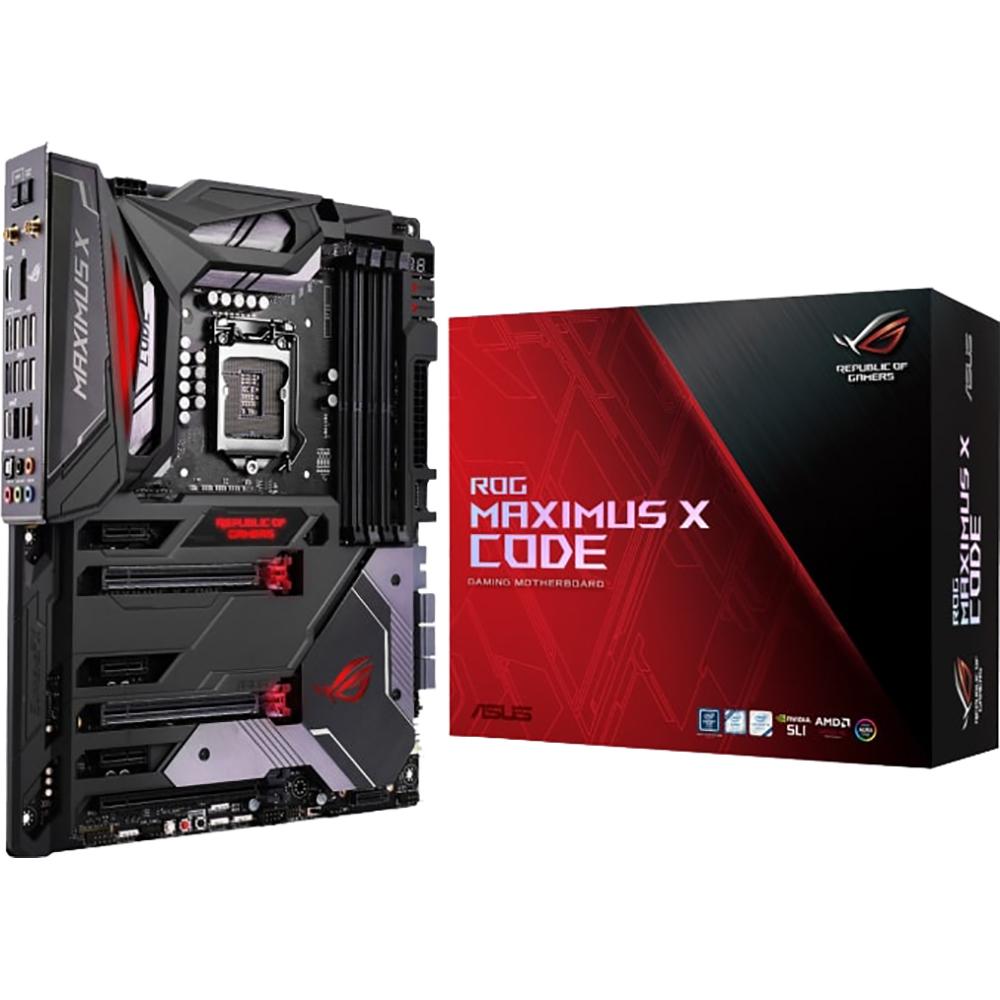 ASUS ROG MAXIMUS X CODE LGA1151 DDR4 Motherboard - Z370 ATX Gaming M.2 HDMI DP for PC Builders & Enthusiasts | Perfect for High-Performance Gaming Rigs & Workstations