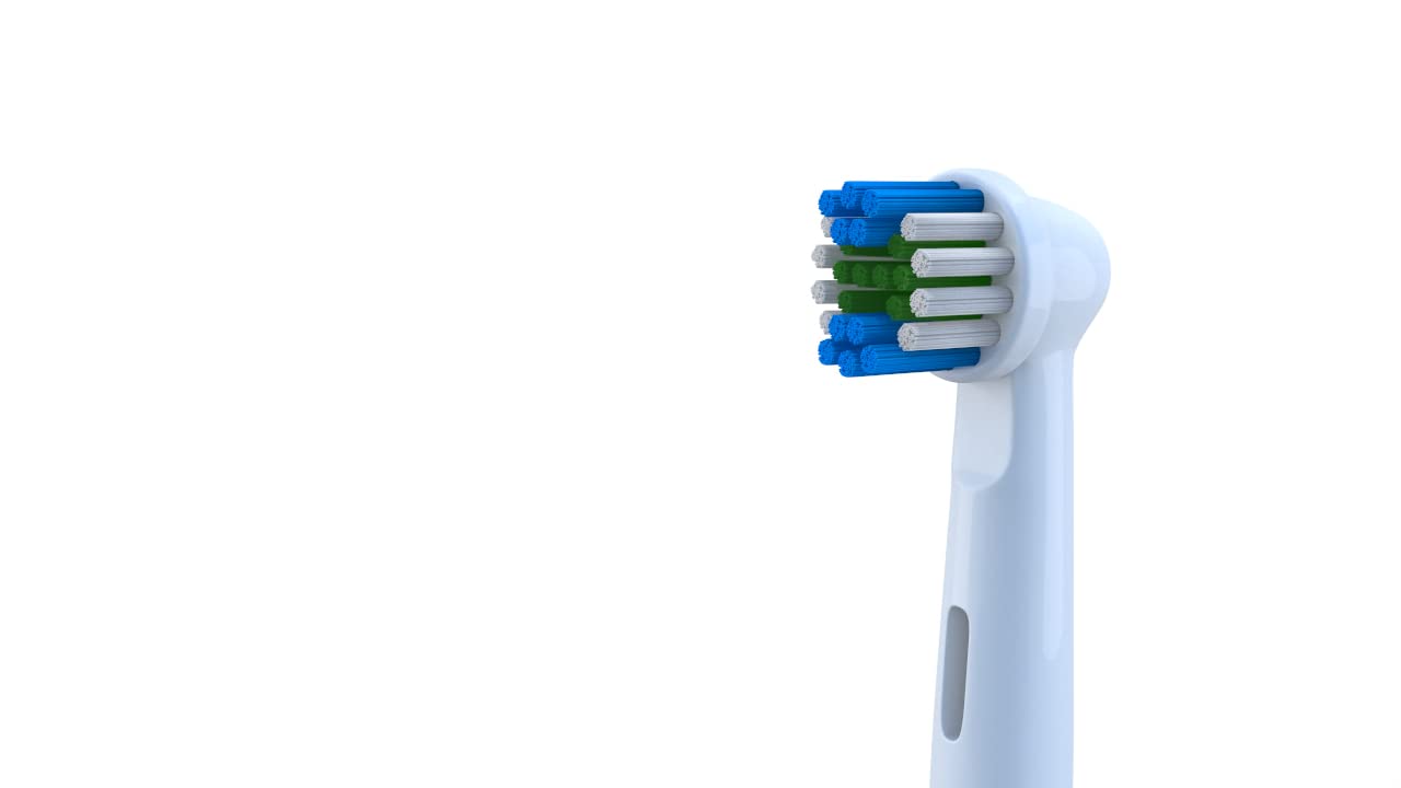 Oral-B Electric Toothbrush Replacement Heads - Compatible with Precision Clean, Vitality & Professional Care Models - 4 Pack - Perfect for Daily Oral Hygiene & Travel Use