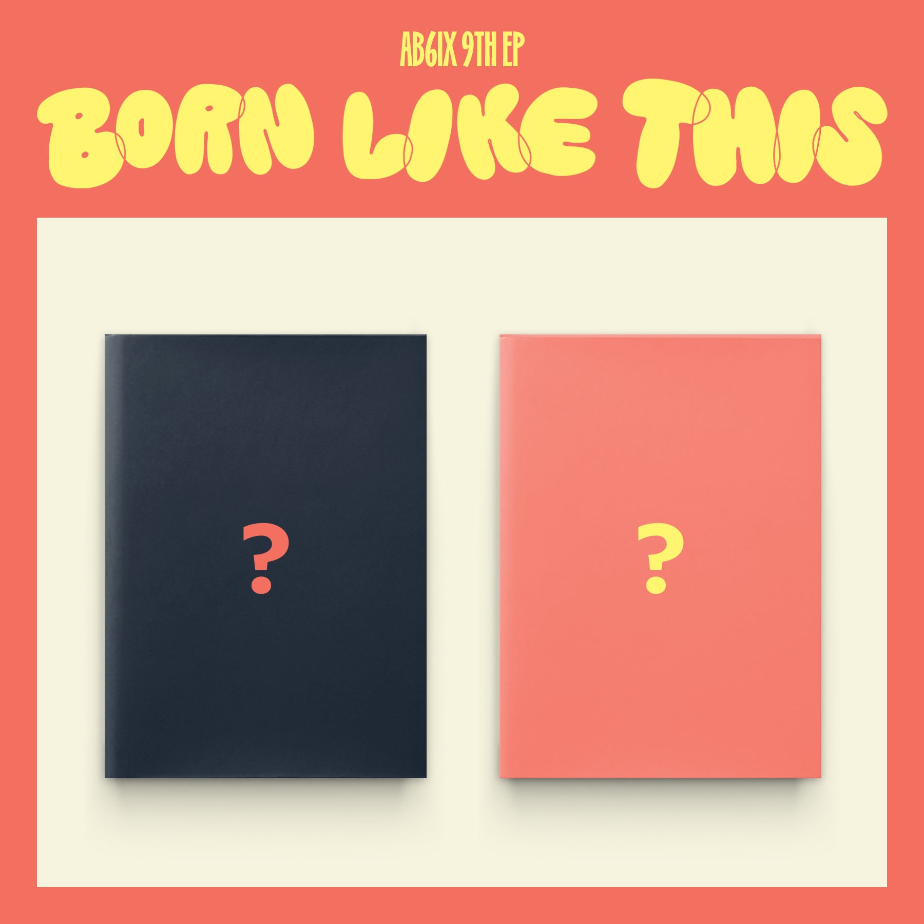 AB6IX 9th EP Album 'BORN LIKE THIS' - K-Pop Music CD with Photobook & Poster - Perfect for K-Pop Fans, Collectors and Gift Giving