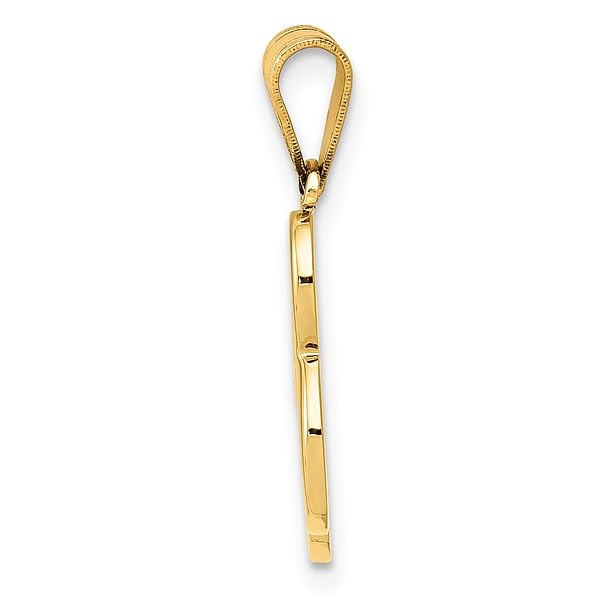 14K Solid Yellow Gold Dainty Letter B Initial Name Monogram Necklace - Personalized Jewelry Gift for Women, Perfect for Birthdays, Anniversaries & Everyday Elegance