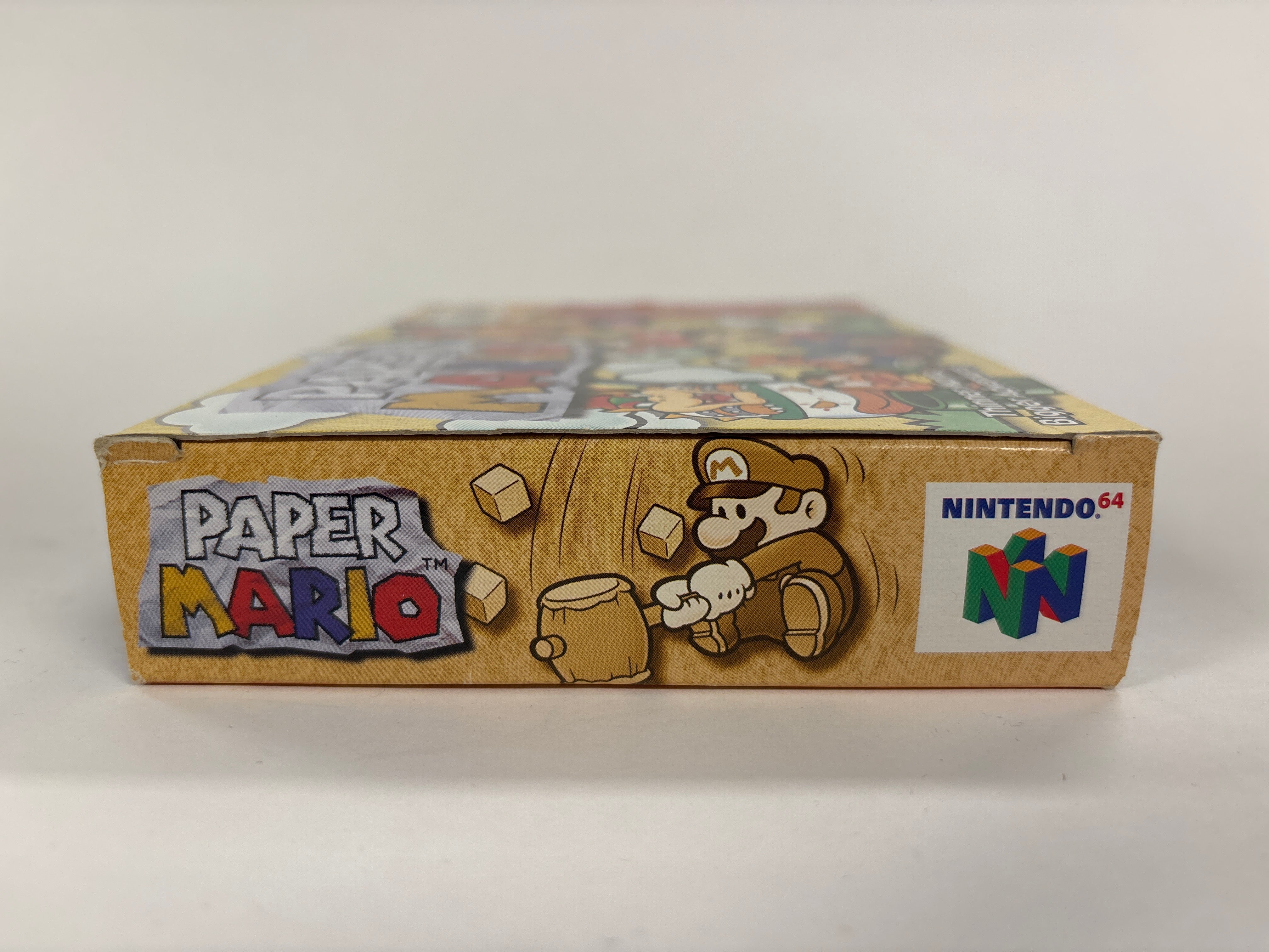 Original Paper Mario Nintendo 64 N64 Game Box & Manuals Only (No Game Included) - Perfect for Collectors & Display, Great for Retro Gaming Setup