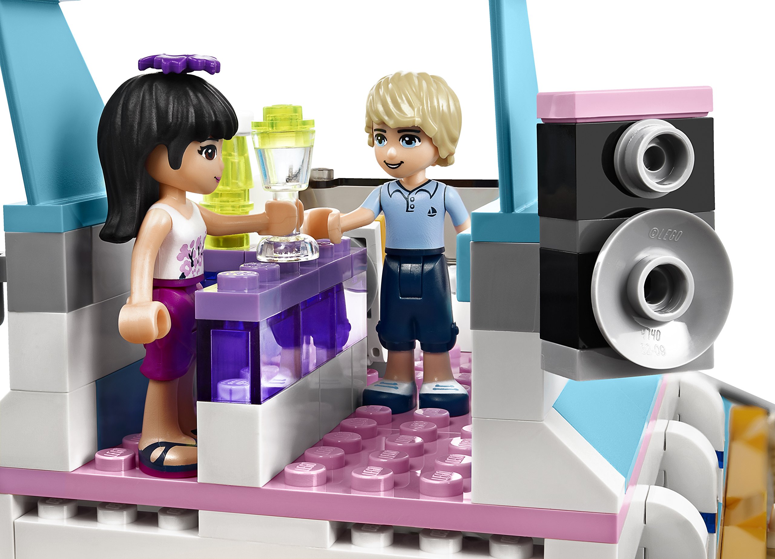 LEGO Friends Dolphin Cruiser Building Toy Set for Kids – Creative Play & Ocean Adventure Scenes