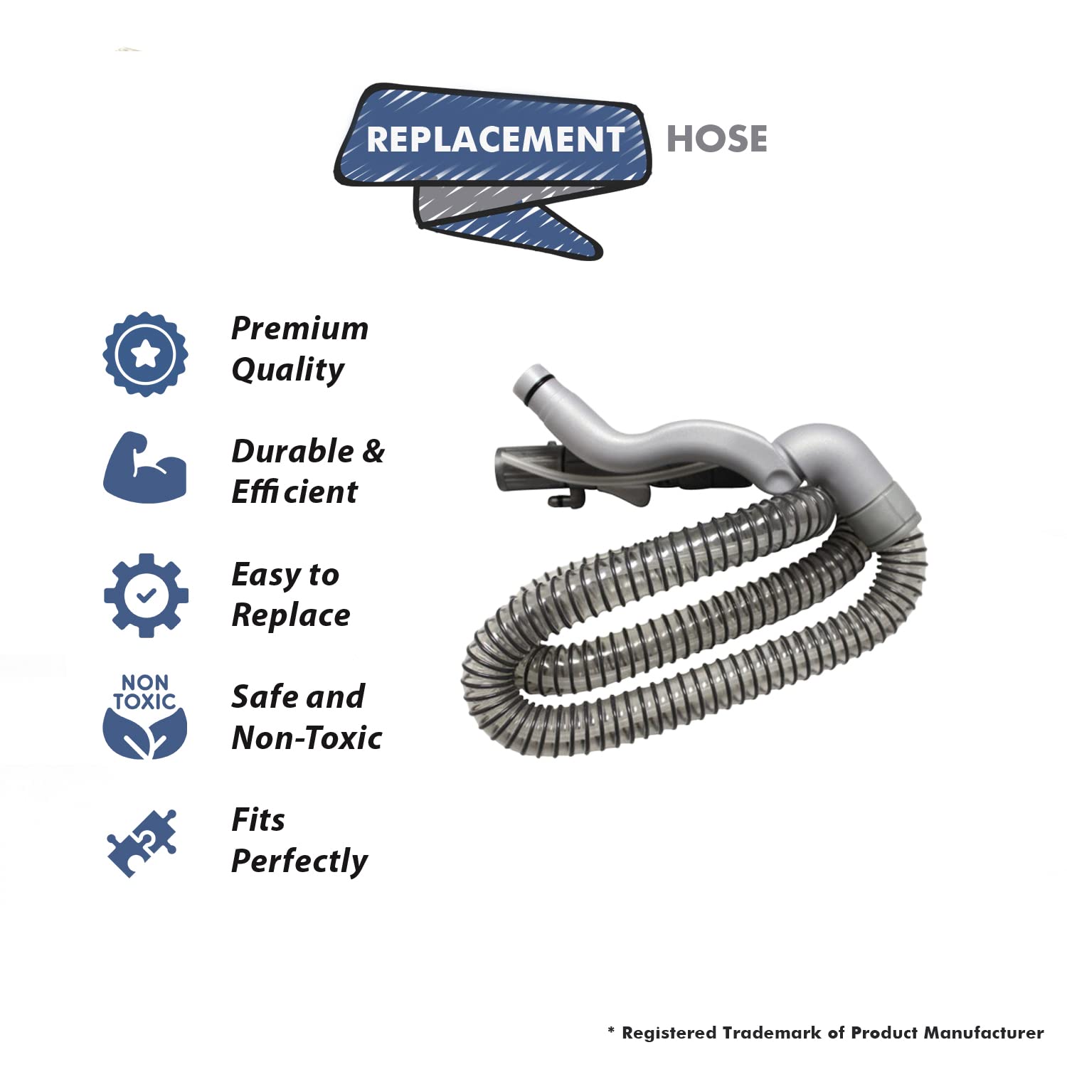 Bissell 1618470 Vacuum Hose Assembly - Replacement for Spot Bot 33N8 - Perfect for Home Cleaning
