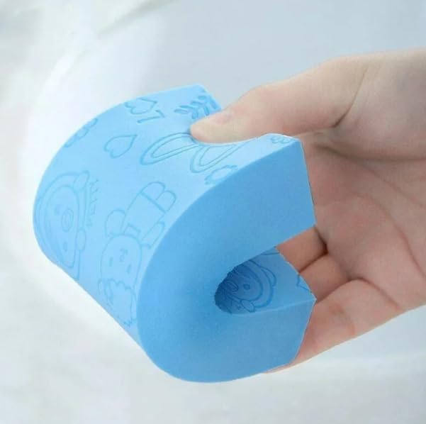 ImegaZ Ultra Soft Exfoliating Bath Sponge - Pack of 3 | Gentle Body Scrubber for Smooth Skin, Adults & Kids | Perfect for Shower, Spa & Daily Skincare Routine