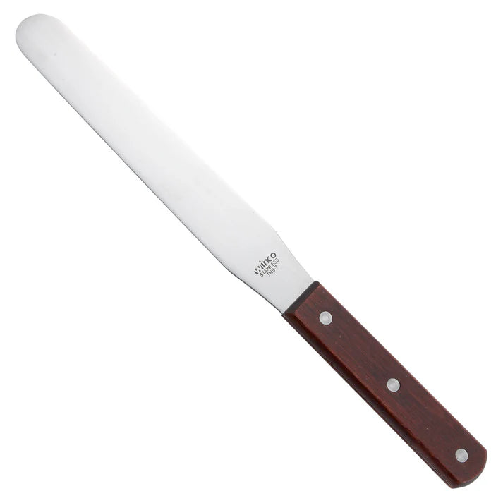 Winco 8-Inch Straight Edge Bakery Spatula - Stainless Steel Cake Icing Knife for Professional Baking, Decorating & Cake Serving - Perfect for Bakers, Pastry Chefs & Home Bakers