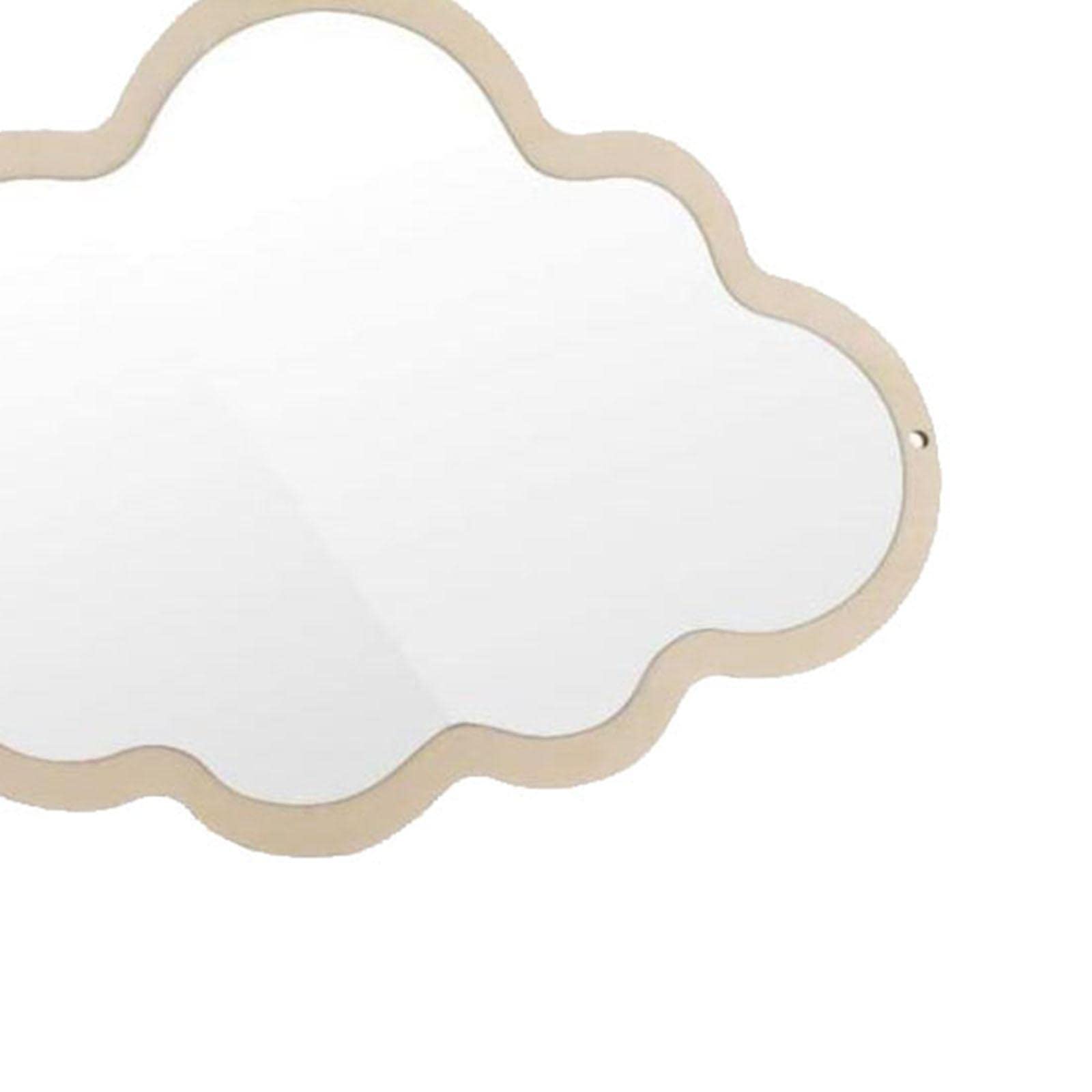 Nordic Kids Wall Mirror - Cloud Decor for Nursery & Bathroom