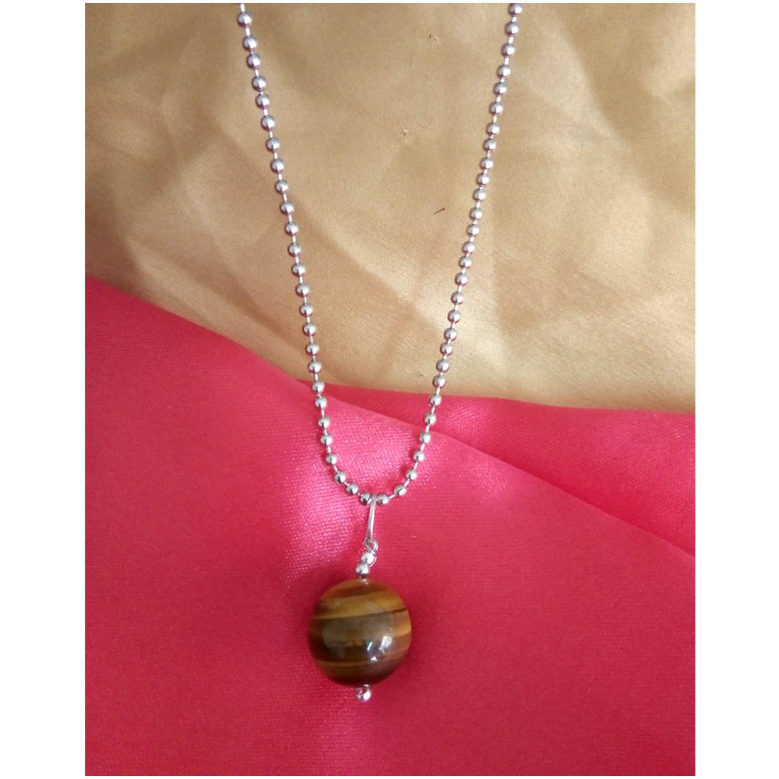 Tiger Eye Pendant Necklace for Women & Girls - Elegant Healing Stone Jewelry Gift for Birthday, Anniversary & Special Occasions | Spiritual Protection & Positive Energy