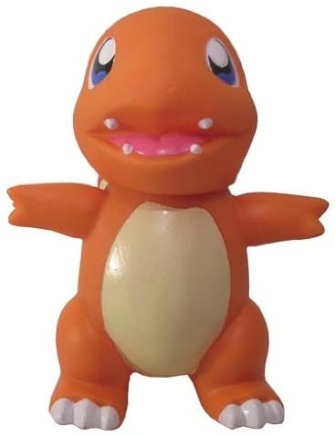 Auldey Tomy Pokemon Charmander 4.5 Inch PVC Action Figure Toy - Collectible Anime Character Model for Kids & Adults - Perfect for Display, Gifts, and Pokemon Battles