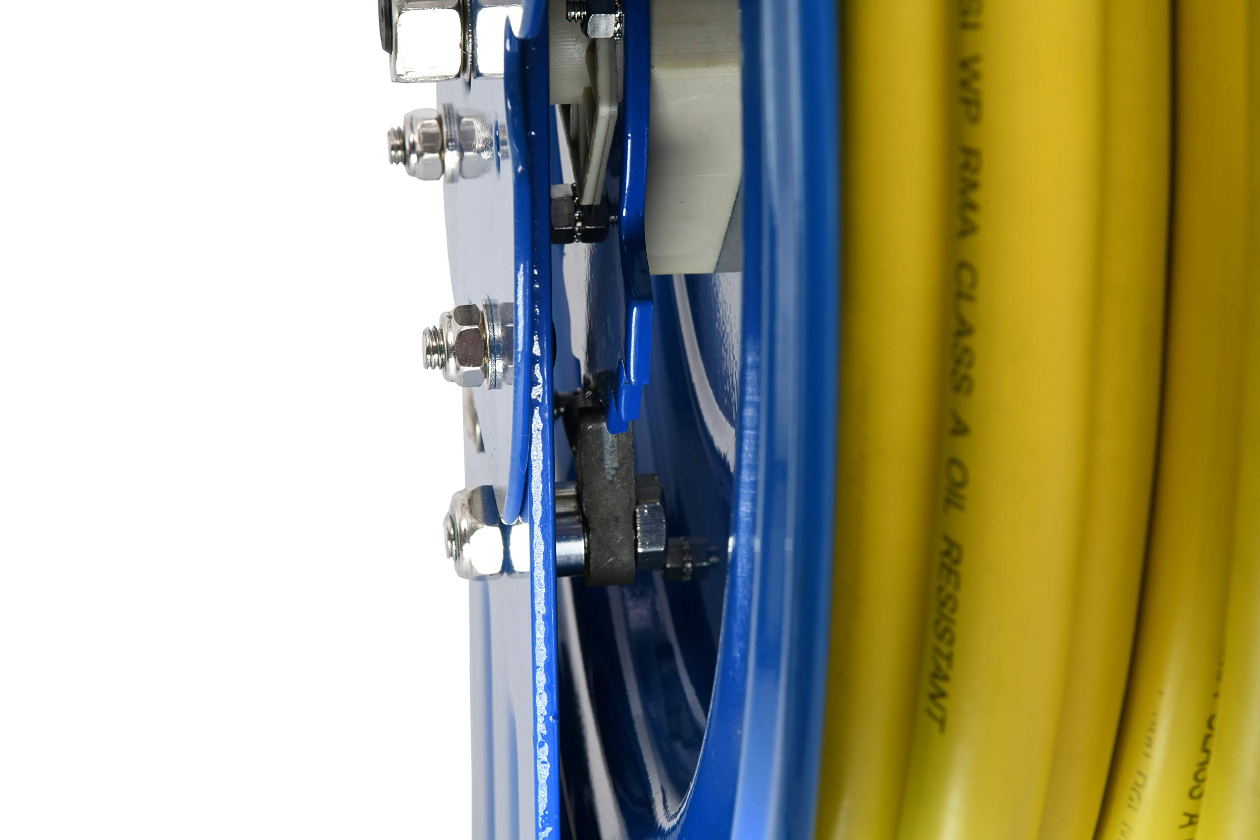 OilShield 18ga Heavy Duty Retractable Air Hose Reel - 1/2