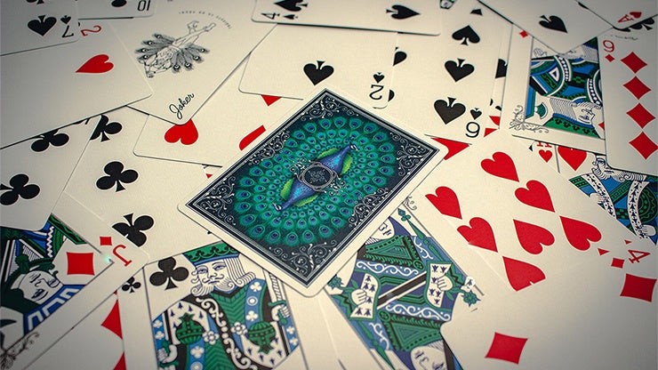 Premium Peacock-Themed Playing Cards - Elegant Design for Poker, Magic Tricks & Game Nights - Perfect for Parties, Gifts & Collectors