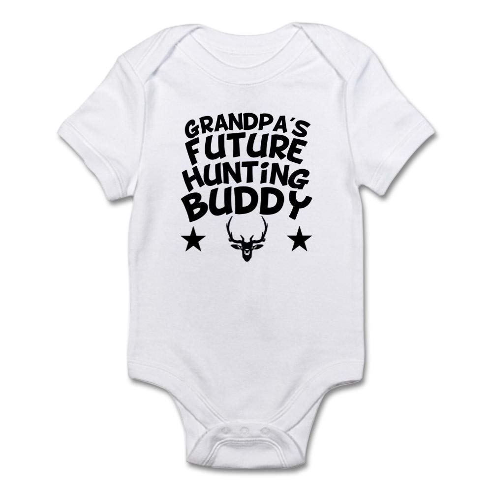 Grandpa's Future Hunting Buddy Baby Bodysuit - Cute Hunting-Themed Infant Onesie for Outdoor Enthusiasts | Perfect for Hunting Trips, Family Photos & Outdoor Adventures