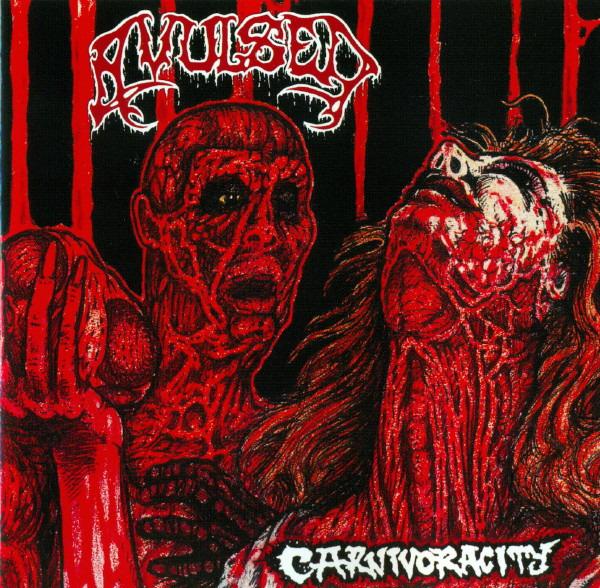 Avulsed Carnivoracity Pentagram Demigod Brujeria T-Shirt - Heavy Metal Band Merch for Concerts & Gothic Fashion
