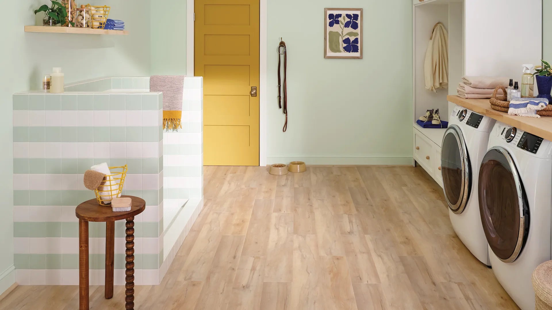 Coretec Pro Plus Integrated Bevel Luxury Vinyl Plank Flooring - Brookfield Maple 7