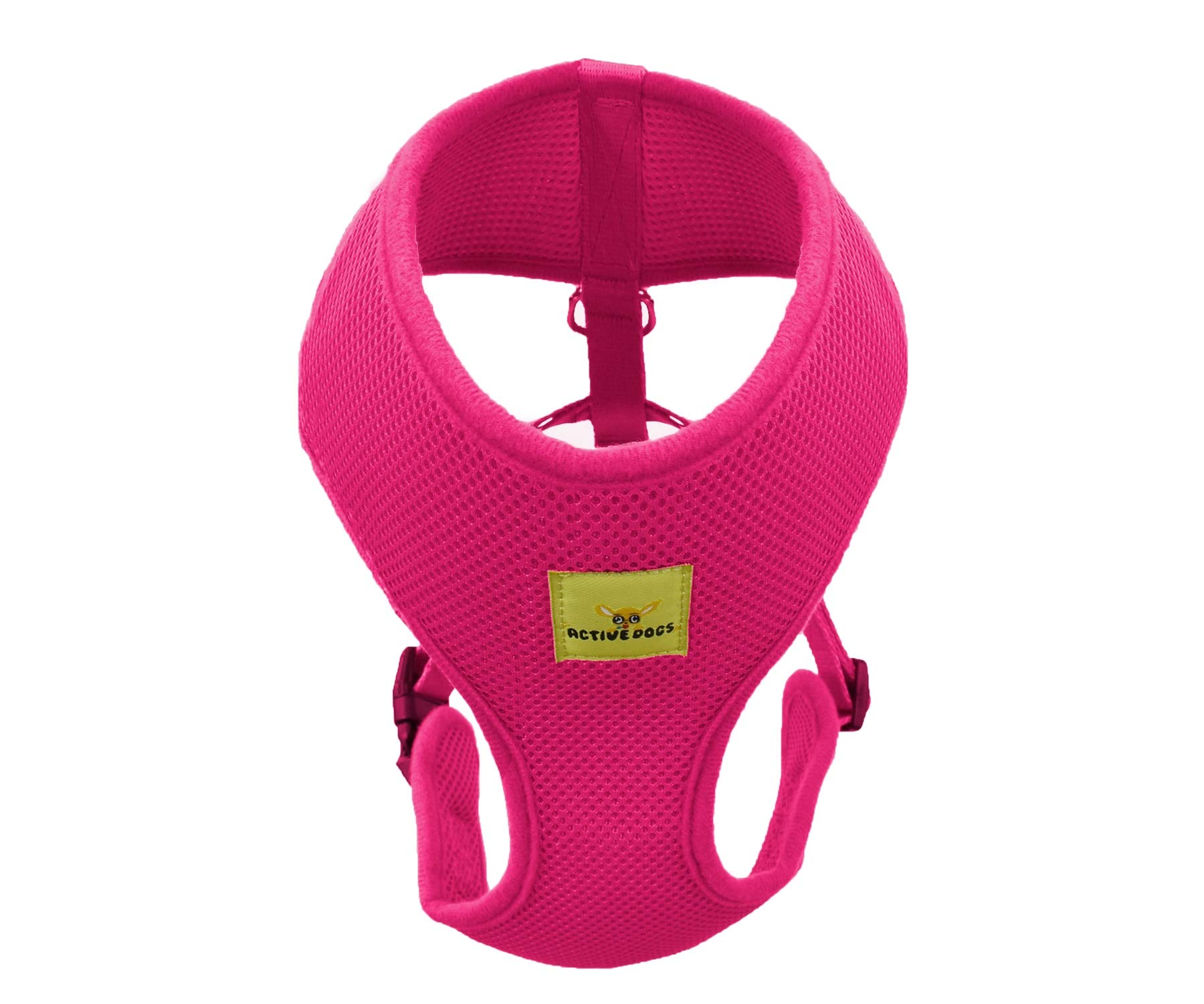 Adjustable No-Pull Dog Harness with Front Clip - Reflective & Breathable Pet Vest for Small, Medium & Large Dogs (X-Small, Pink) - Perfect for Walking, Running & Outdoor Adventures