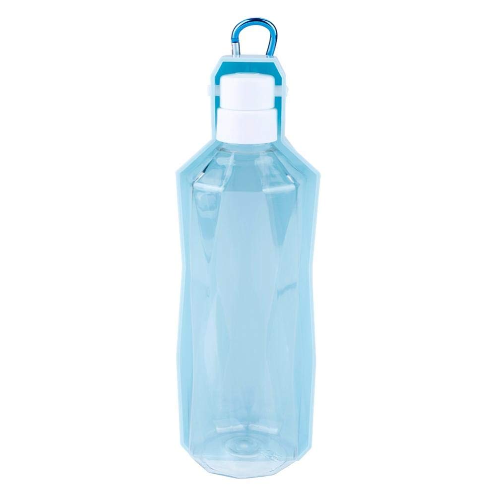 GLOGLOW Portable Leak-Proof Dog Water Bottle - Travel Pet Water Dispenser for Dogs & Cats, BPA-Free, Outdoor Hiking, Walking, Park Visits (Green)