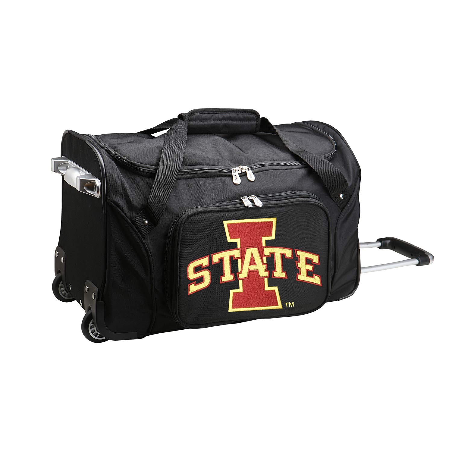Best NCAA Wheeled Duffel Bag 22-inch - Large Sports Travel Duffel with Wheels for College Athletes, Gym, Weekend Trips & Team Travel