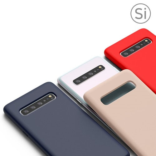 Araree Typo Skin Case for Samsung Galaxy S10 5G - Slim Protective Cover (Red/Black/Deep Blue) | Perfect for Everyday Use & Travel Protection