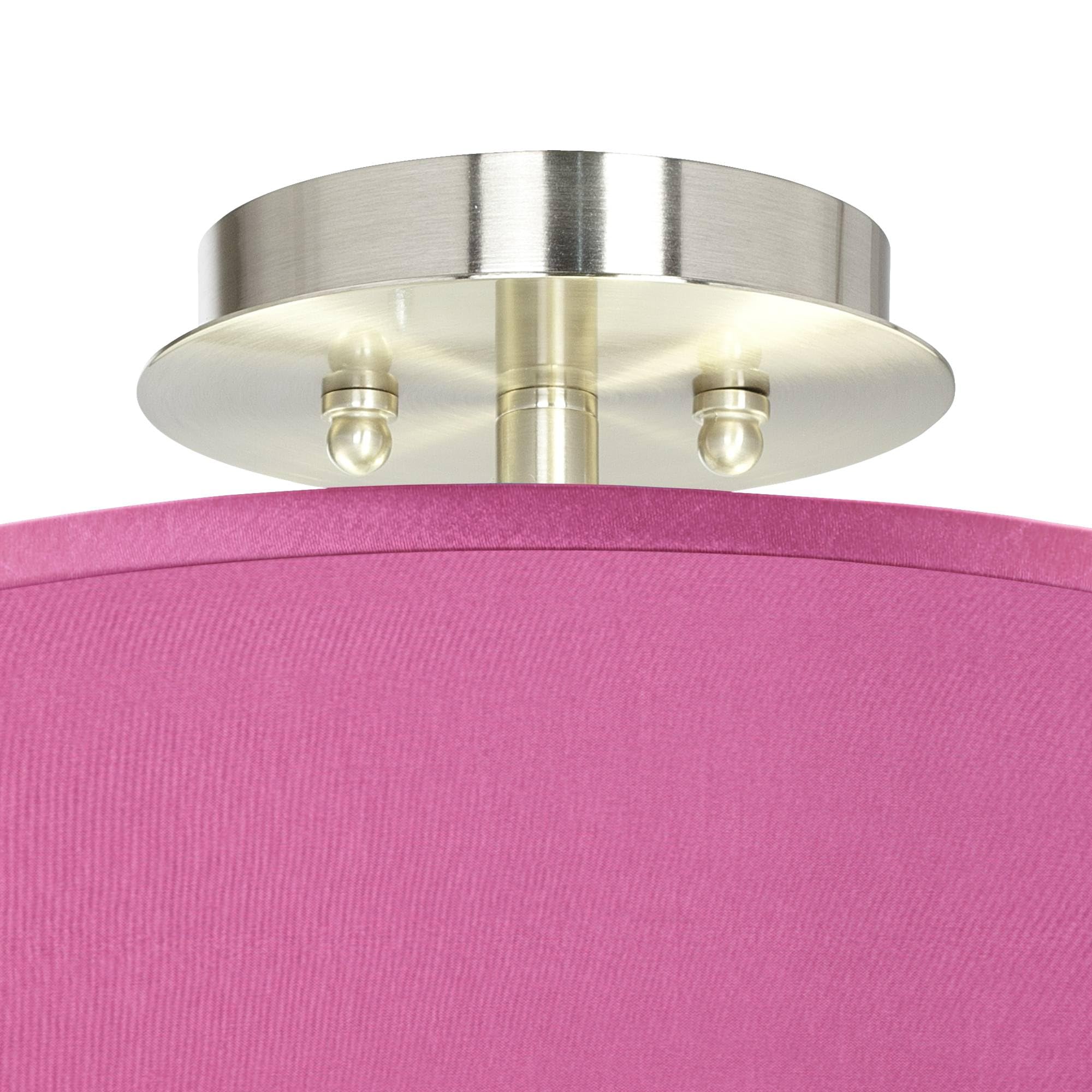 Modern Semi-Flush Ceiling Light Fixture - 14