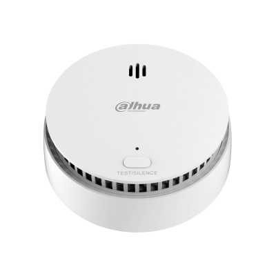 DHI HY SA21A W2(868) Wireless Smoke Detector Alarm - Battery Operated, Easy Installation for Home & Office Safety