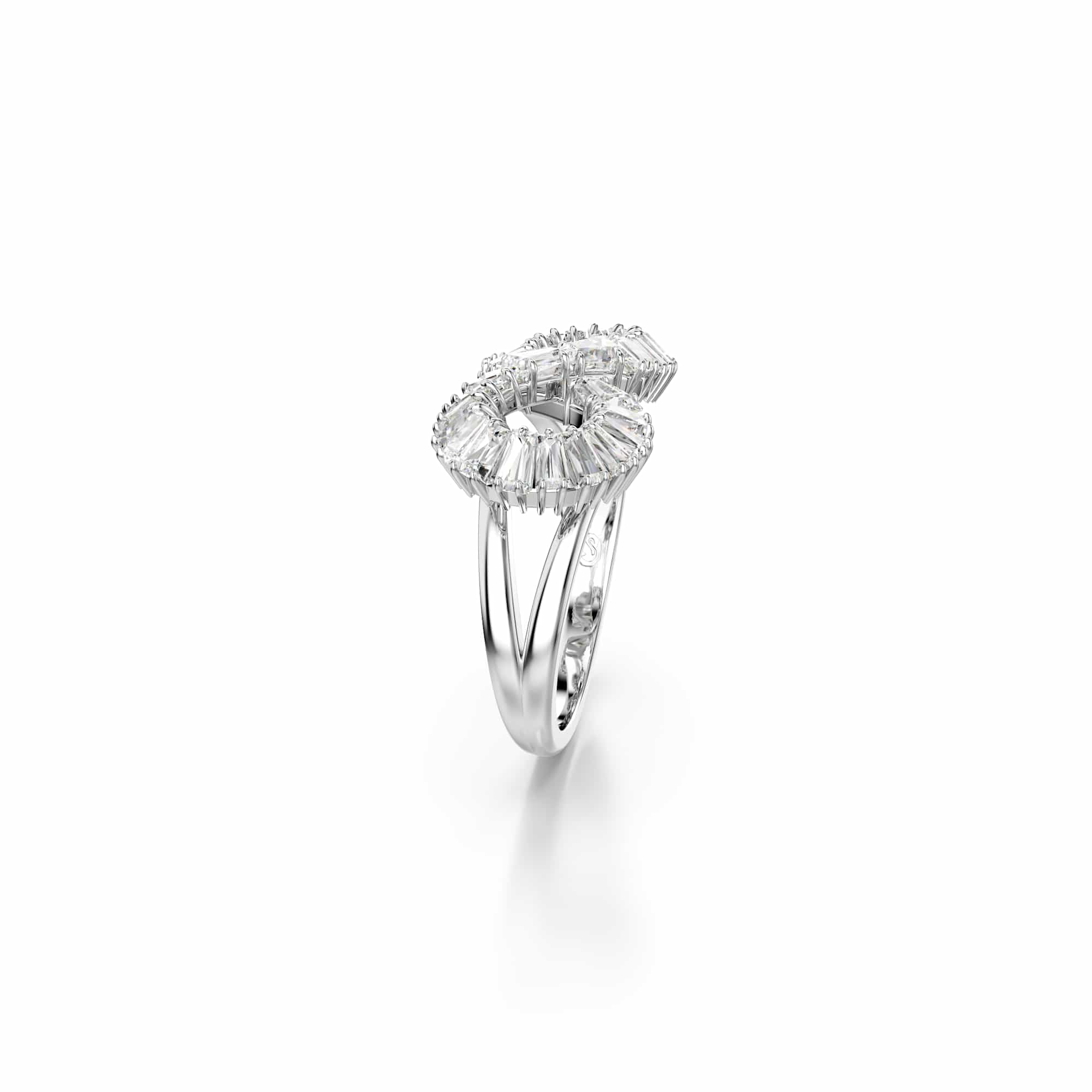 Swarovski Hyperbola Cocktail Ring - Infinity Design Elegant Crystal Jewelry for Women | Perfect for Parties, Weddings & Special Occasions