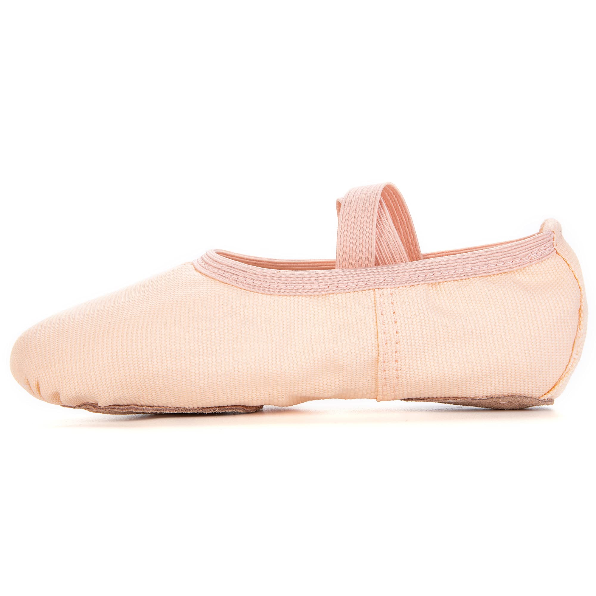 RoseMoli Canvas Ballet Slippers - Comfortable Flats for Girls, Toddlers, Kids & Women | Yoga & Dance Practice Shoes | Perfect for Ballet Class, Yoga Studio & Home Wear